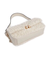 LIUJO ADIVA Schultertasche mit Schultergurt Creme - Damentaschen - 3