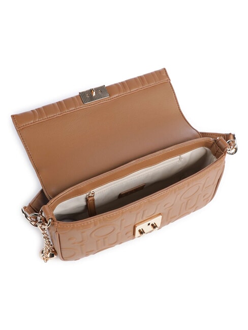 ADIVA Schultertasche mit Schultergurt Wildleder- - Damentaschen