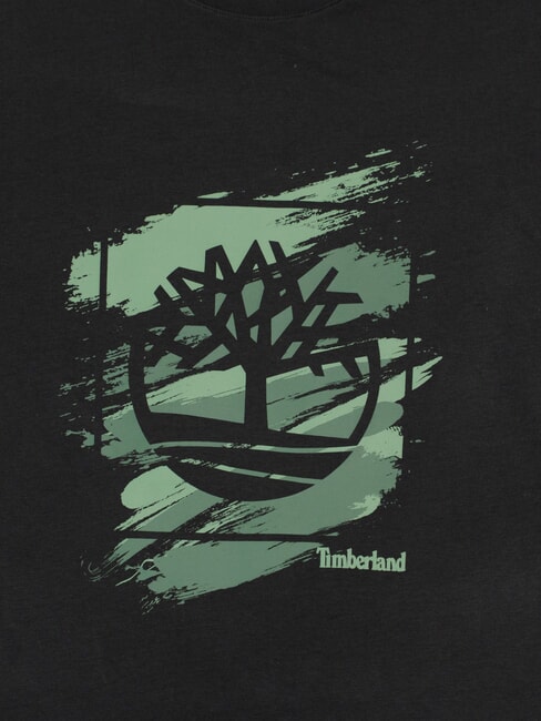 RUGGED Baumwoll-T-Shirt SCHWARZ - Herren-T-Shirts