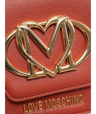 LOVE MOSCHINO OVAL FRIEZE Mini-Schultertasche Rost - Damentaschen - 4