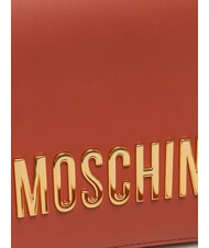 LOVE MOSCHINO BOLD LOVE Schultertasche mit Kette Rost - Damentaschen - 3