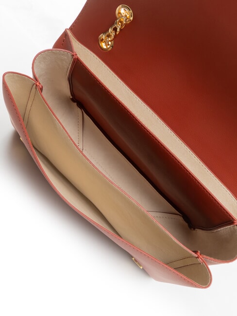 BOLD LOVE Schultertasche mit Kette Rost - Damentaschen
