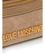 LOVE MOSCHINO SIGNATURE ZIP Umh&auml;ngetasche Sand - Damentaschen - 3