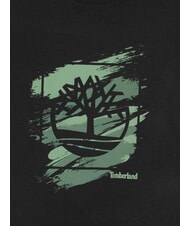 TIMBERLAND RUGGED Baumwoll-T-Shirt SCHWARZ - Herren-T-Shirts - 3
