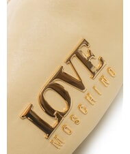 LOVE MOSCHINO GILDED Schultertasche, verstellbar Butter - Damentaschen - 3