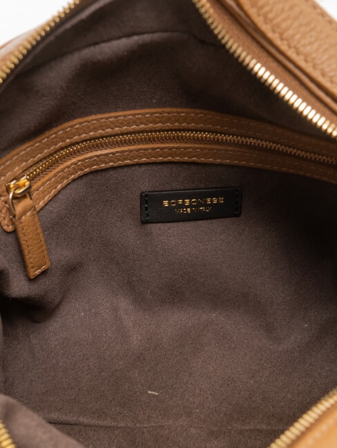 SEXY Handtasche mit Schulterriemen aus Leder Wurzel - Damentaschen