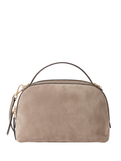 B-GALLERY Handtasche mit Schulterriemen Asche/Kakao - Damentaschen