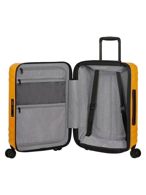 LIN'AIR Erweiterbarer Handgep&auml;cktrolley metallische Mango - Handgep&auml;ck