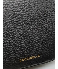 COCCINELLE WHISPER Mini-Schultertasche Schwarz - Damentaschen - 4