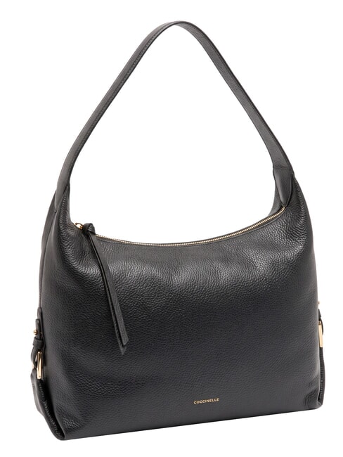 ALMADA Schultertasche, Leder Schwarz - Damentaschen