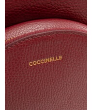 COCCINELLE ALPHA Lederrucksack Johannisbeere - Damentaschen - 4