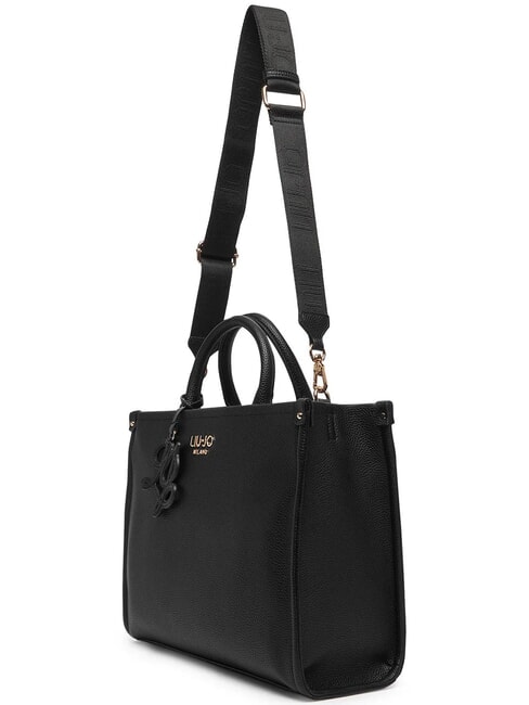 RIDHI Handtasche mit Schulterriemen SCHWARZ - Damentaschen