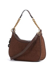 LIUJO RIDHI Embossed Schultertasche mit Schultergurt Tabak - Damentaschen - 3