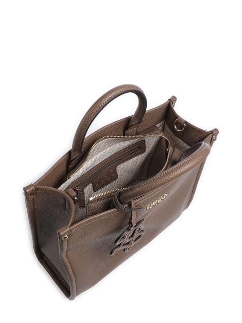RIDHI Handtasche mit Schulterriemen dunkler Mokka - Damentaschen