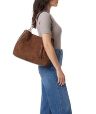 LIUJO CIRRY Mittelgro&szlig;e Schultertasche Tabak - Damentaschen - 2