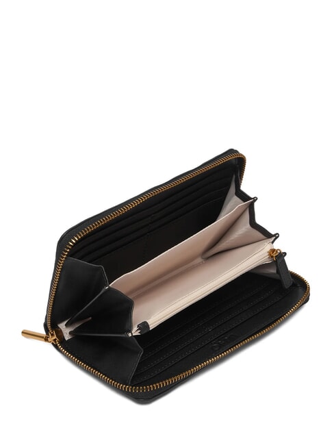 KALISKA Rei&szlig;verschluss-Geldb&ouml;rse SCHWARZ - Brieftaschen Damen