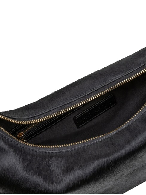 APOLLINE Schultertasche, Leder Schwarz - Damentaschen