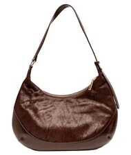 MARIO VALENTINO APOLLINE Schultertasche, Leder Kaffee" - Damentaschen - 4