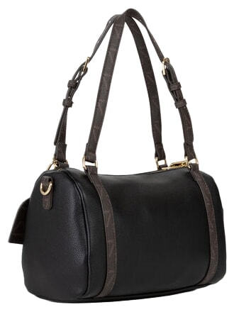 LYSSA RE Schultertasche mit Schultergurt Schwarz - Damentaschen