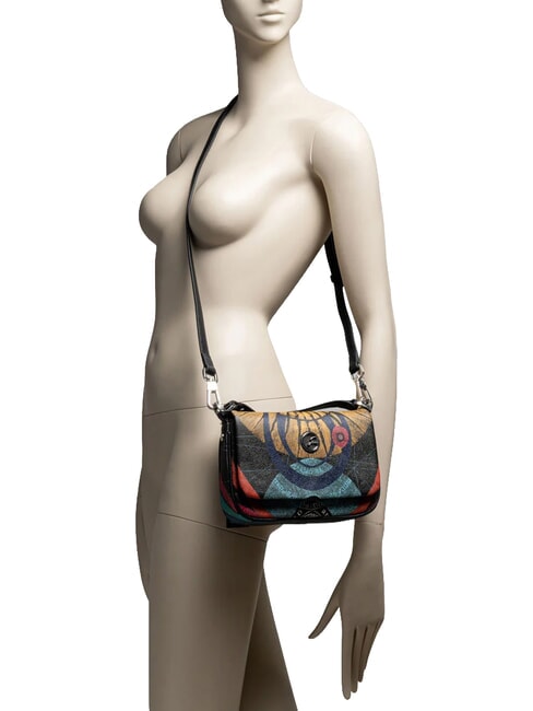 PLANETARIUM Mini-Schultertasche mit Schultergurt planet.black print - Damentaschen