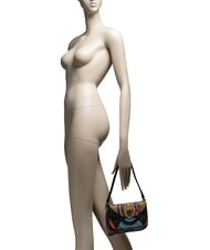 GATTINONI PLANETARIUM Mini-Schultertasche mit Schultergurt planet.black print - Damentaschen - 6
