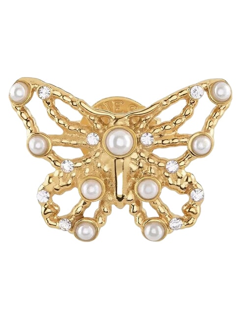 BORBOLETA Schmetterlingsohrringe gelbes Gold - Ohrringe