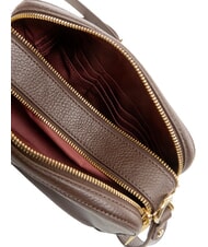 COCCINELLE ALPHA Kleine Schultertasche aus Leder Br&uuml;nette - Damentaschen - 5