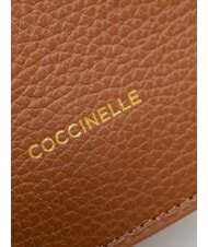 COCCINELLE ALPHA Mini-Schultertasche Cognac - Damentaschen - 4