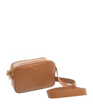 COCCINELLE ALPHA Kleine Schultertasche aus Leder Cognac - Damentaschen - 2