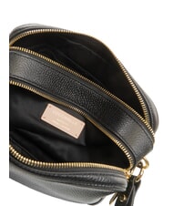 COCCINELLE ALPHA Kleine Schultertasche aus Leder Schwarz - Damentaschen - 5