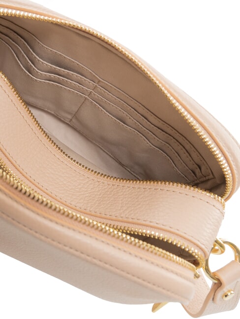 ALPHA Kleine Schultertasche aus Leder Rosetten - Damentaschen