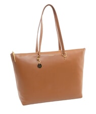 COCCINELLE ALPHA Einkaufstasche aus Leder Cognac - Damentaschen - 2
