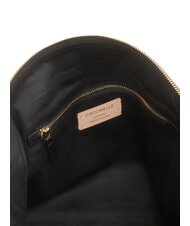 COCCINELLE ALPHA Einkaufstasche aus Leder Schwarz - Damentaschen - 5