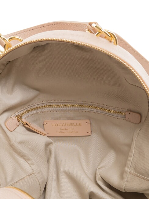 ALPHA Lederrucksack Rosetten - Damentaschen