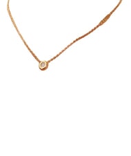 GUESS STYLISH GUESS Halskette, m&uuml;nzf&ouml;rmig mit Logo gelbes Gold - Halsketten - 2
