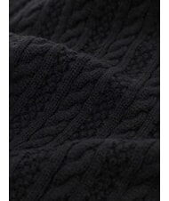 GUESS FRANCES KNITTED Schal mit Flechtmuster SCHWARZ - Schals - 3