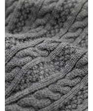 GUESS FRANCES KNITTED Schal mit Flechtmuster grau - Schals - 3