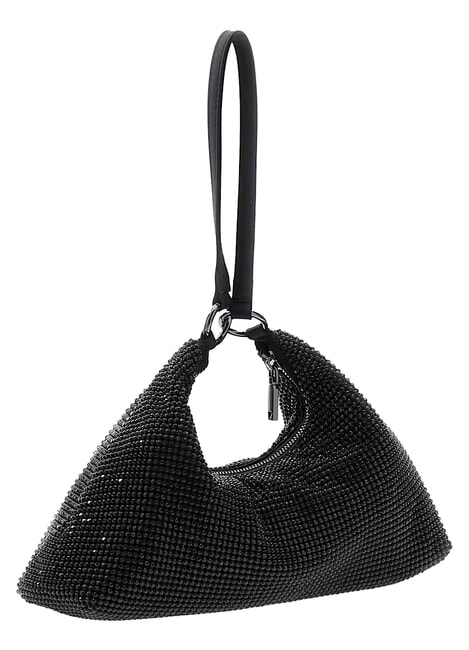 JEWELS Schultertasche, doppelt tragbar SCHWARZ - Damentaschen