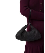 GUESS JEWELS Schultertasche, doppelt tragbar SCHWARZ - Damentaschen - 6