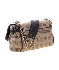 GUESS DOROTHY Umh&auml;ngetasche Milchlogo/schwarz - Damentaschen - 3