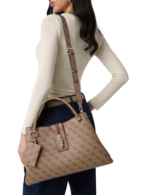 YVONNE LOGO Handtasche mit Schulterriemen MILCH-LOGO - Damentaschen