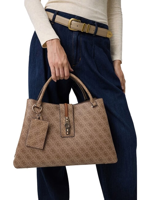 YVONNE LOGO Handtasche mit Schulterriemen MILCH-LOGO - Damentaschen