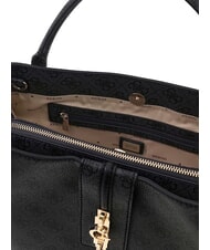 GUESS YVONNE LOGO Handtasche mit Schulterriemen Kohle - Damentaschen - 6