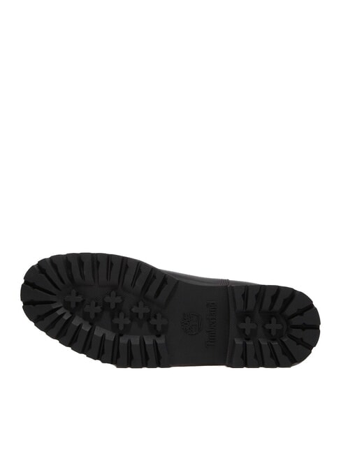 BRITTON DRIVE Lederstiefeletten schwarzes Vollkorn - Damenschuhe