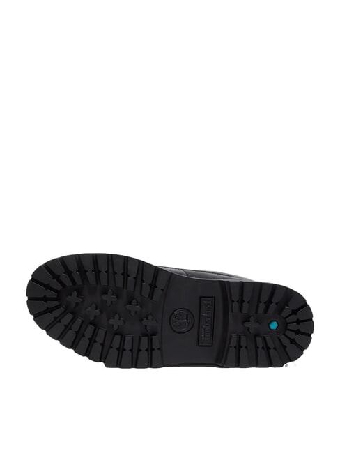 STONE STREET Lederstiefeletten schwarzes Vollkorn - Damenschuhe