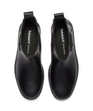 TIMBERLAND BRITTON DRIVE Niedrige Lederstiefeletten schwarzes Vollkorn - Damenschuhe - 4