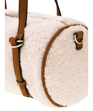 GUESS TAYLOR Handtasche mit Schulterriemen Cremewei&szlig;/Cognac - Damentaschen - 5