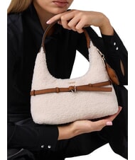 GUESS TAYLOR Handtasche Cremewei&szlig;/Cognac - Damentaschen - 4