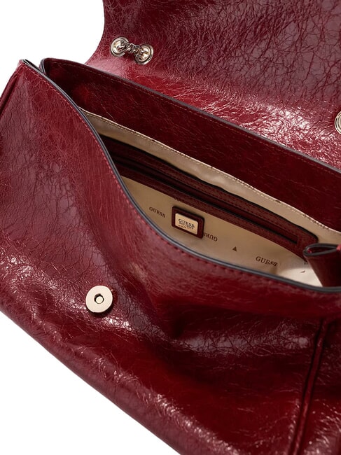 ANTONIA Schultertasche mit zwei Henkeln ROT - Damentaschen
