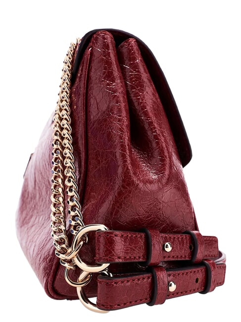 ANTONIA Schultertasche mit zwei Henkeln ROT - Damentaschen
